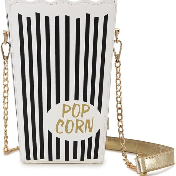 Women Crossbody Bag Leather Popcorn Style Clutch Shoulder Purse Gift - Picture 6 of 8